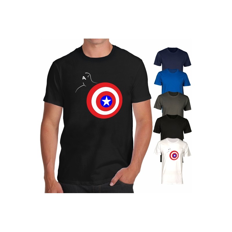 T-shirt Capitan America style