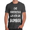 T-shirt Che fantastica la vita da Bomber - Bobo style