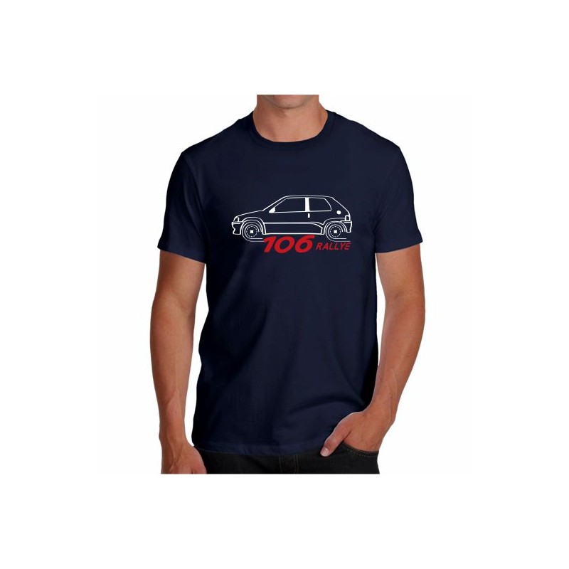 T-shirt Rally auto sport circuito WRC motor race