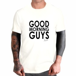 T-shirt Good Morning Guys Noise 883 - bianca