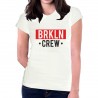 T-shirt BRKLN CREW - Brooklyn crew in back
